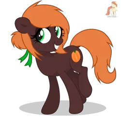 Size: 3500x3420 | Tagged: safe, artist:r4hucksake, derpibooru import, oc, oc:pumpkin patch (r4hucksake), earth pony, pony, female, image, mare, png, simple background, solo, transparent background