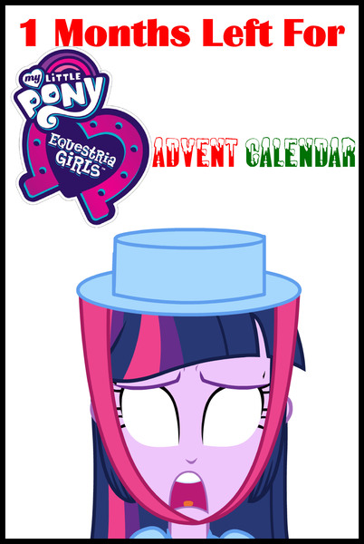 Size: 3402x5080 | Tagged: safe, artist:cartoonmasterv3, derpibooru import, twilight sparkle, twilight sparkle (alicorn), alicorn, human, equestria girls, g4, advent calendar, christmas, christmas 2024, holiday, image, jpeg, solo