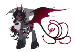 Size: 3990x2791 | Tagged: safe, artist:焰心fireworks, derpibooru import, oc, oc:morpheus shiningstar, succubus, succubus pony, image, male, png