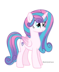 Size: 827x1007 | Tagged: safe, artist:hazelightmlp, derpibooru import, princess flurry heart, alicorn, pony, g4, female, image, mare, older, older flurry heart, png, simple background, solo, transparent background