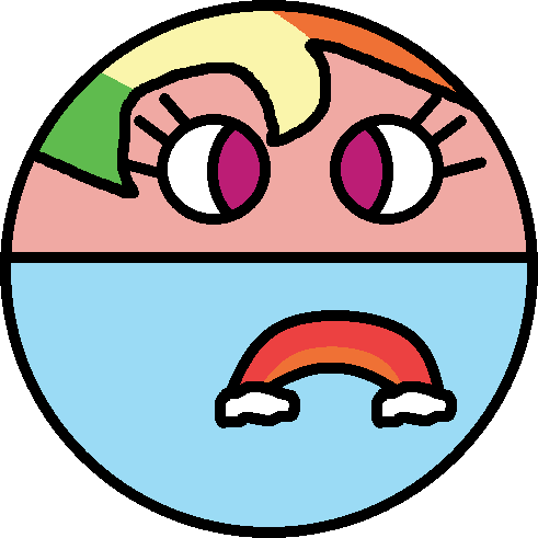 Size: 491x491 | Tagged: safe, artist:mega-poneo, derpibooru import, rainbow dash, human, ball, clothes, humanized, image, morph ball, png, rainball, shirt, simple background, transparent background