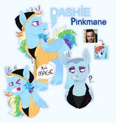 Size: 1864x1980 | Tagged: safe, artist:k1w1tast1c, derpibooru import, rainbow dash, pegasus, pony, g4, bald, beanie, blush lines, blush scribble, blushing, breaking bad, cigarette, clothes, female, hat, hoodie, image, jesse pinkman, mare, png, screencap reference, shaved head, simple background, unshorn fetlocks, white background