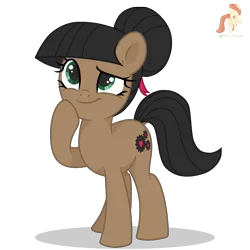 Size: 2635x2635 | Tagged: safe, artist:r4hucksake, derpibooru import, oc, oc:espolón compuesto, earth pony, pony, female, image, mare, png, simple background, solo, transparent background