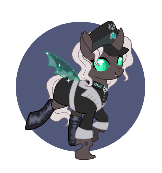 Size: 1959x2083 | Tagged: artist needed, safe, derpibooru import, oc, oc:kitu elder, changeling, changeling queen, equestria at war mod, clothes, coat, eyelashes, female, gray coat, horn, image, legs, lipstick, png, reference sheet, tail, uniform, uniform hat, white mane