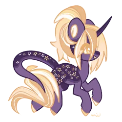 Size: 392x390 | Tagged: safe, artist:apieceofkimmy, artist:apieceofmii, derpibooru import, oc, oc:sequin sparkles (ice1517), unofficial characters only, pony, unicorn, female, grin, horn, image, leonine tail, mare, markings, png, simple background, smiling, solo, tail, transparent background, unshorn fetlocks