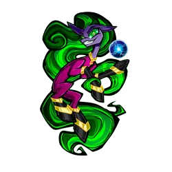 Size: 2000x2000 | Tagged: safe, artist:jehr, derpibooru import, mane-iac, earth pony, pony, g4, power ponies (episode), antagonist, clothes, colored, commission, creepy, electricity, electro orb, evil, evil grin, female, glow, glowing eyes, gold, green eyes, green hair, grin, image, keychain, lineart, long ears, long hair, long legs, long neck, long tail, looking at you, magic, mare, mummy, my little pony, my little pony annual 2014, one ear down, png, sharp teeth, simple background, sketch, smiling, smiling at you, solo, solo female, supervillain, tail, teeth, tight clothing, transparent background, underhoof