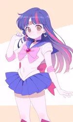 Size: 768x1280 | Tagged: safe, artist:rollyagami02, derpibooru import, twilight sparkle, human, equestria girls, g4, boots, clothes, female, high heel boots, image, png, sailor moon (series), sailor senshi, sailor twilight, sailor uniform, shoes, solo, uniform