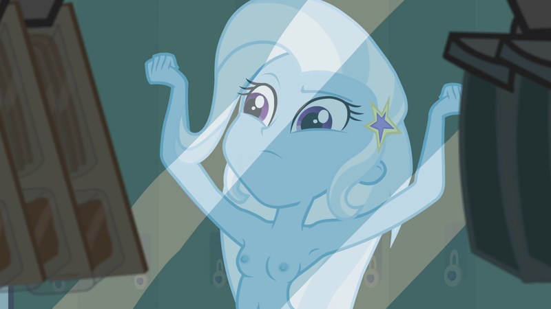 Size: 1920x1080 | Tagged: questionable, derpibooru import, edit, edited screencap, screencap, trixie, human, equestria girls, g4, angry, areola, armpits, belly button, breasts, canterlot high, clenched fist, clothes, crackers, female, food, frown, glass, hairpin, image, indoors, lockers, my little pony equestria girls, nipples, nude edit, nudity, partial nudity, peanut butter, peanut butter crackers, png, solo, topless, topless edit, vending machine, window