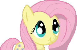 Size: 339x221 | Tagged: safe, artist:scootaloormayfly, derpibooru import, fluttershy, pegasus, pony, g4, cute, digital art, image, pixel art, png, scrunchy face, shading, simple background, solo, transparent background