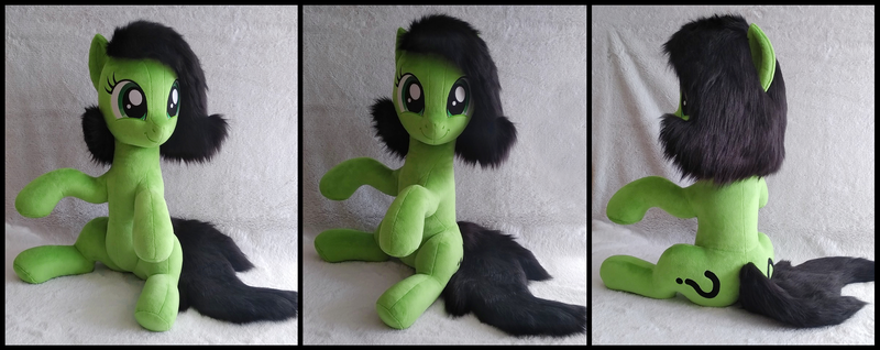 Size: 2406x956 | Tagged: safe, artist:littlefairyswonders, derpibooru import, oc, oc:anonfilly, pony, female, filly, image, irl, photo, plushie, png, solo