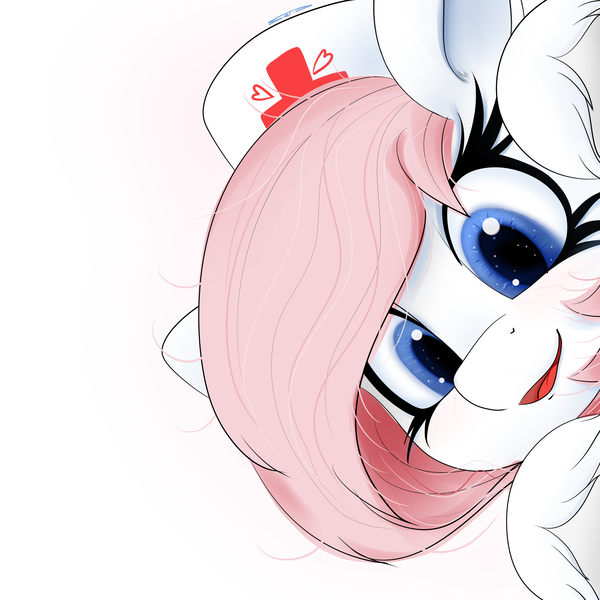 Size: 4000x4000 | Tagged: safe, artist:ser-p, derpibooru import, nurse redheart, earth pony, pony, g4, absurd resolution, image, png, solo