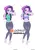 Size: 598x854 | Tagged: suggestive, artist:jakepixels, derpibooru import, starlight glimmer, human, equestria girls, g4, barefoot, belly, belly button, body pillow, body pillow design, bra, breasts, busty starlight glimmer, clothes, e-cup bra, feet, image, looking at you, lying down, on back, open mouth, open smile, pants, patreon, patreon logo, png