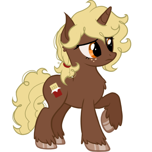 Size: 512x512 | Tagged: safe, artist:6hellboy9, derpibooru import, oc, oc:kesha, pony, unicorn, cute, freckles, horn, image, png, pony oc, solo, unicorn oc, white chocolate