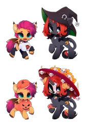 Size: 4325x6172 | Tagged: safe, artist:xsatanielx, derpibooru import, oc, unofficial characters only, bat pony, pony, unicorn, bat pony oc, bat wings, curved horn, horn, image, npn (nightmare pony night), png, simple background, transparent background, unicorn oc, wings