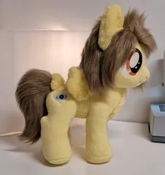 Size: 674x717 | Tagged: safe, artist:epicrainbowcrafts, derpibooru import, ponified, pegasus, pony, alex gaskarth, all time low, colt, commission, foal, frown, image, irl, jpeg, male, photo, plushie, solo, spread wings, standing, tail, tail feathers, wings