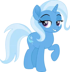 Size: 1742x1800 | Tagged: safe, artist:cloudy glow, derpibooru import, trixie, unicorn, g4, female, horn, image, movie accurate, png, simple background, solo, transparent background, vector