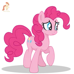 Size: 2500x2500 | Tagged: safe, artist:r4hucksake, derpibooru import, pinkie pie, g4, female, image, png, simple background, solo, transparent background