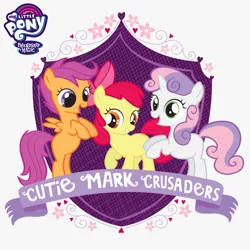 Size: 1000x1000 | Tagged: safe, derpibooru import, apple bloom, scootaloo, sweetie belle, g4, album cover, cutie mark crusaders, image, my little pony, png, three degrees