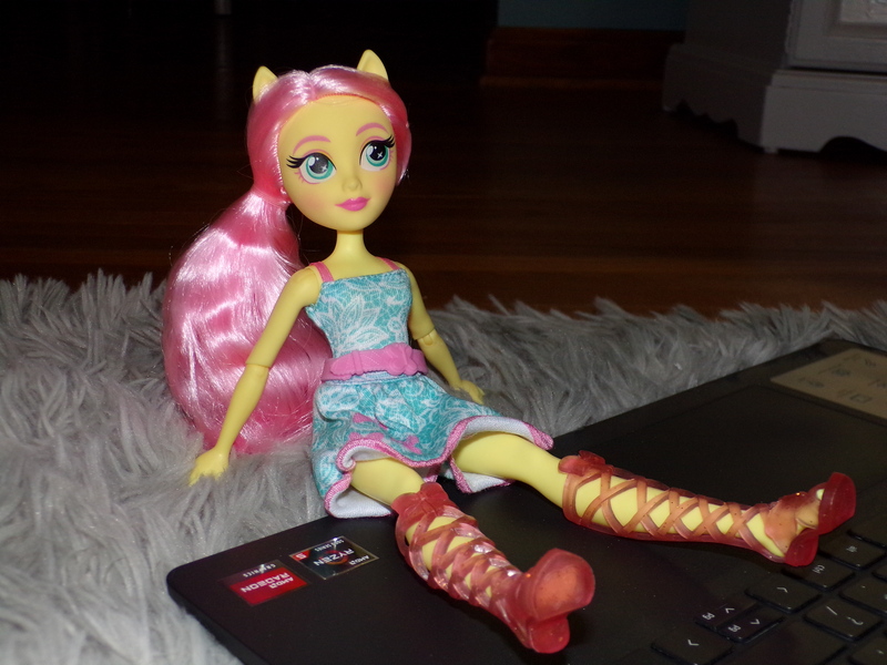 Size: 4608x3456 | Tagged: safe, derpibooru import, fluttershy, equestria girls, g4, doll, image, jpeg, photo, toy