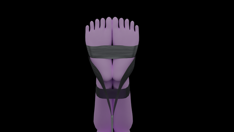 Size: 3840x2160 | Tagged: safe, artist:ennddy, derpibooru import, twilight sparkle, human, equestria girls, g4, 3d, barefoot, black background, bondage, bound and gagged, damsel in distress, feet, feet tied, female, gag, high res, hogtied, image, kidnapped, png, simple background, solo, tape, tape bondage, tied up