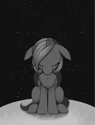 Size: 1516x1987 | Tagged: safe, artist:dusthiel, derpibooru import, princess luna, alicorn, pony, image, moon, novembrush, png, solo