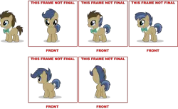 Size: 2859x1758 | Tagged: safe, derpibooru import, official, doctor whooves, shady daze, time turner, earth pony, pony, g4, slice of life (episode), leak, adobe flash, bowtie, colt, foal, image, male, my little pony, png, this frame not final, unfinished rig, younger