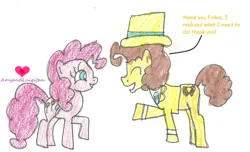 Size: 828x505 | Tagged: safe, artist:amyandluigifan, derpibooru import, cheese sandwich, pinkie pie, g4, cheesepie, female, image, jpeg, male, shipping, straight