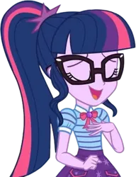 Size: 784x1019 | Tagged: safe, derpibooru import, edit, edited screencap, editor:mrtoonlover83, screencap, sci-twi, twilight sparkle, human, equestria girls, g4, background removed, female, glasses, image, not a vector, png, solo