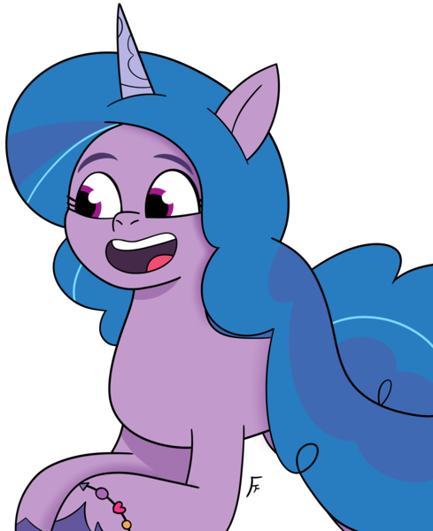 Size: 3043x3730 | Tagged: safe, artist:frownfactory, derpibooru import, izzy moonbow, unicorn, g5, female, horn, image, png, simple background, solo, transparent background