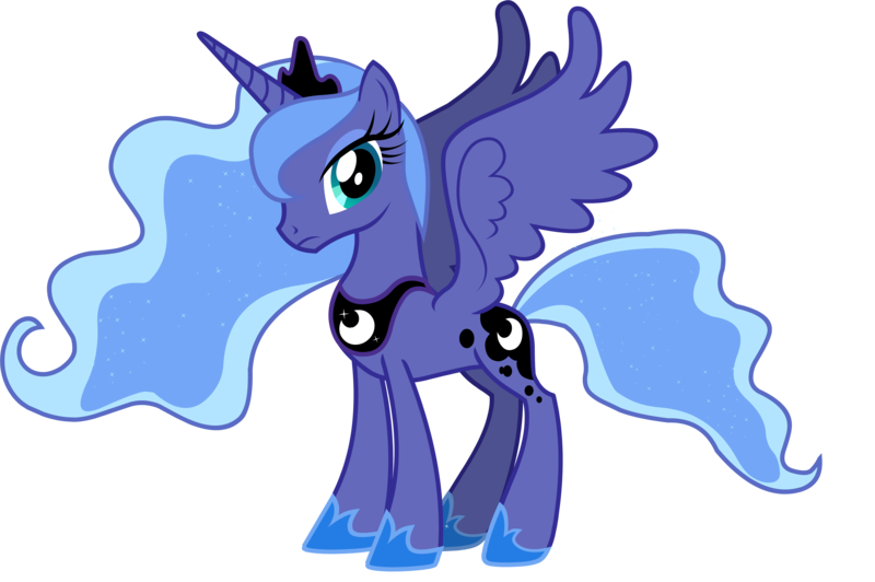 Size: 5500x3658 | Tagged: safe, artist:alicesponycorner, derpibooru import, princess luna, alicorn, pony, g4, season 1, accessory, adobe, adobe flash, adobe illustrator, clothes, crown, flowing hair, flowing mane, flowing tail, image, jewelry, my little pony, palette swap, png, princess of the night, recolor, regalia, s1 luna, shoes, show accurate, show bible, solo, tail, what could have been, young luna