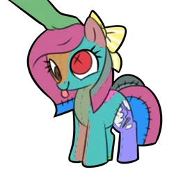 Size: 1000x1000 | Tagged: safe, artist:anonymous, derpibooru import, oc, oc:silly stuffing, unnamed oc, earth pony, doll, head pat, image, pat, png, toy