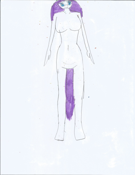 Size: 1700x2200 | Tagged: questionable, artist:justinandrew1984, rarity, anthro, barbie doll anatomy, breasts, drawing, eyeshadow, image, makeup, png