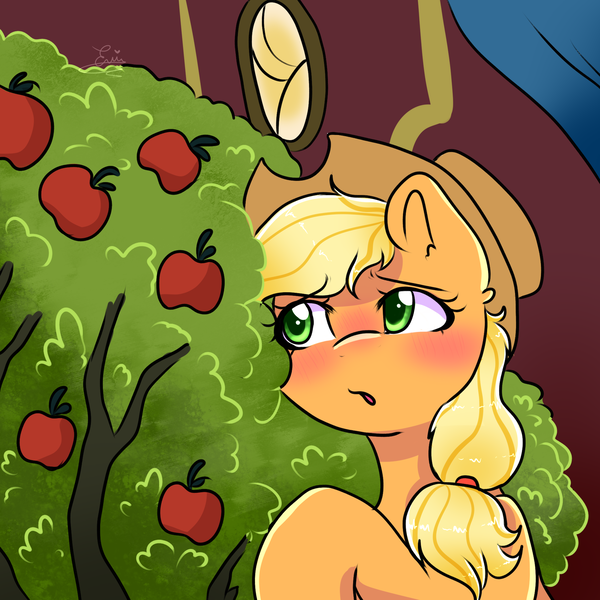 Size: 2000x2000 | Tagged: safe, artist:eniartuwu, derpibooru import, applejack, earth pony, pony, g4, fanart, image, png, random