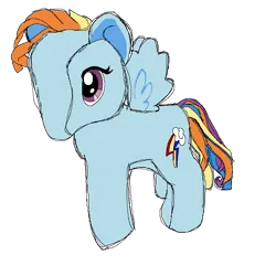 Size: 750x750 | Tagged: safe, artist:anonymous, derpibooru import, rainbow dash, pegasus, female, funrise, image, merchandise, plushie, png, simple background, solo, toy, transparent background