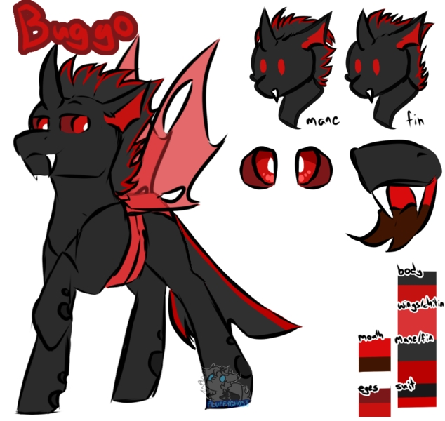 Size: 877x830 | Tagged: safe, artist:fluffyghost, derpibooru import, oc, oc:buggo, unofficial characters only, changeling, image, png, red changeling, red eyes, simple background, solo, transparent background