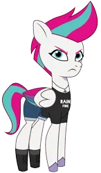 Size: 702x1200 | Tagged: safe, artist:edy_january, artist:prixy05, derpibooru import, edit, editor:edy_january, vector edit, pegasus, pony, g5, my little pony: tell your tale, angry, boots, clothes, denim, denim shorts, i-shrt texts : rain fire, image, iron cross, iron cross necklace, jeans, jewelry, looking at you, necklace, pants, png, shirt, shoes, shorts, sigma, simple background, solo, stocks, t-shirt, text, threat, tomboy, transparent background, vector