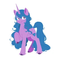 Size: 493x517 | Tagged: safe, artist:cornun1corn, derpibooru import, izzy moonbow, pony, unicorn, g5, female, horn, image, mare, png, solo