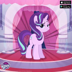 Size: 1080x1080 | Tagged: safe, derpibooru import, starlight glimmer, unicorn, g4, gameloft, horn, image, jpeg