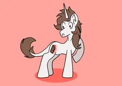 Size: 7016x4961 | Tagged: safe, artist:shooting star, derpibooru import, oc, oc:dorm pony, unofficial characters only, unicorn, cutie mark, horn, image, png, solo