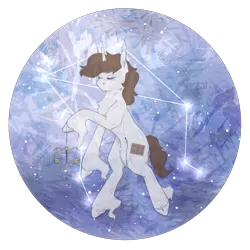 Size: 2500x2500 | Tagged: artist needed, safe, derpibooru import, oc, oc:dorm pony, unofficial characters only, pony, unicorn, horn, image, libra, png, scales, solo, stars