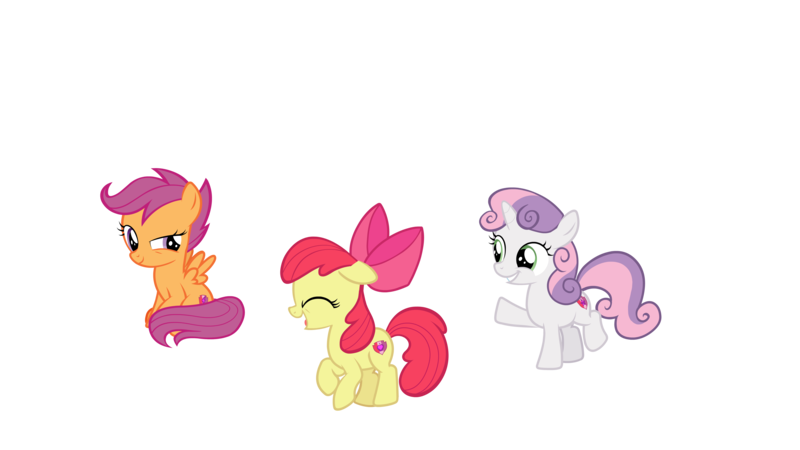 Size: 5500x3094 | Tagged: safe, artist:alicesponycorner, derpibooru import, apple bloom, scootaloo, sweetie belle, earth pony, pegasus, pony, unicorn, g4, adobe, adventure, bow, cutie mark crusaders, female, filly, foal, hair bow, happy, horn, image, png, show accurate, tree, trio, vector