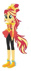 Size: 181x417 | Tagged: safe, derpibooru import, sunset shimmer, equestria girls, g4, crystal guardian, image, jpeg, solo