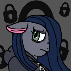 Size: 1920x1920 | Tagged: safe, artist:xxduncandonutxx, derpibooru import, oc, oc:minkie pie, unofficial characters only, earth pony, pony, fanfic:muffins, clothes, fanfic art, hood, hoodie, image, jpeg