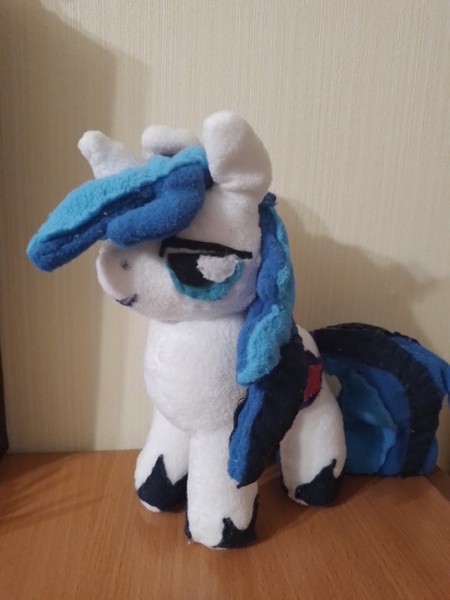 Size: 3000x4000 | Tagged: safe, artist:jbond, derpibooru import, shining armor, pony, unicorn, g4, handmade, horn, image, indoors, irl, jpeg, male, photo, plushie, solo, stallion, unshorn fetlocks