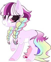 Size: 1920x2338 | Tagged: safe, artist:tkn297, derpibooru import, oc, oc:strawberry sherbet, earth pony, pony, base used, female, image, mare, png, simple background, solo, transparent background