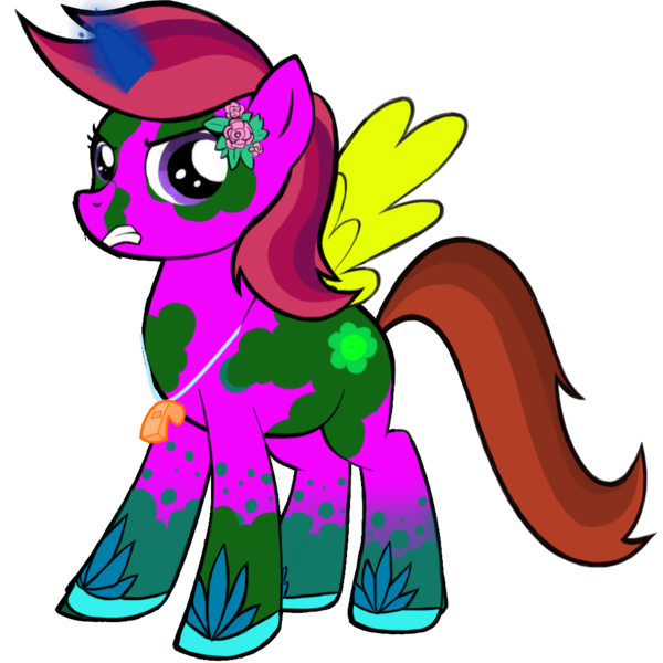 Size: 1024x1024 | Tagged: safe, derpibooru import, alicorn, avatar maker: pony, image, mismatched horns, mismatched wings, png, wings