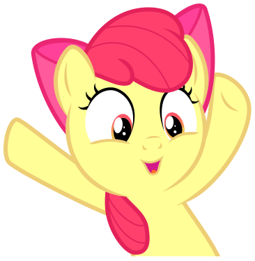 Size: 366x374 | Tagged: safe, artist:sollace, derpibooru import, apple bloom, earth pony, pony, crusaders of the lost mark, g4, .svg available, cute, derpibooru exclusive, female, filly, foal, image, my little pony, png, simple background, solo, transparent background, vector