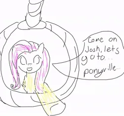 Size: 906x850 | Tagged: semi-grimdark, artist:lubalobgub, derpibooru import, fluttershy, pegasus, pony, image, implied suicide, inviting, jpeg, rope, sketch, solo