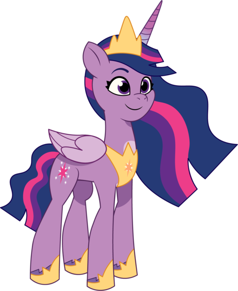 Size: 1140x1391 | Tagged: safe, artist:prixy05, derpibooru import, princess twilight 2.0, twilight sparkle, twilight sparkle (alicorn), alicorn, pony, g4, g5, my little pony: tell your tale, the last problem, female, flowing mane, g4 to g5, generation leap, image, jewelry, mare, older, older twilight, older twilight sparkle (alicorn), png, regalia, simple background, solo, transparent background, vector