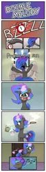 Size: 1200x4500 | Tagged: safe, artist:la hum, derpibooru import, princess celestia, oc, oc:lovely tune, pony, comic:double melody, alarm clock, clock, comic, image, png, praise the sun, waking up